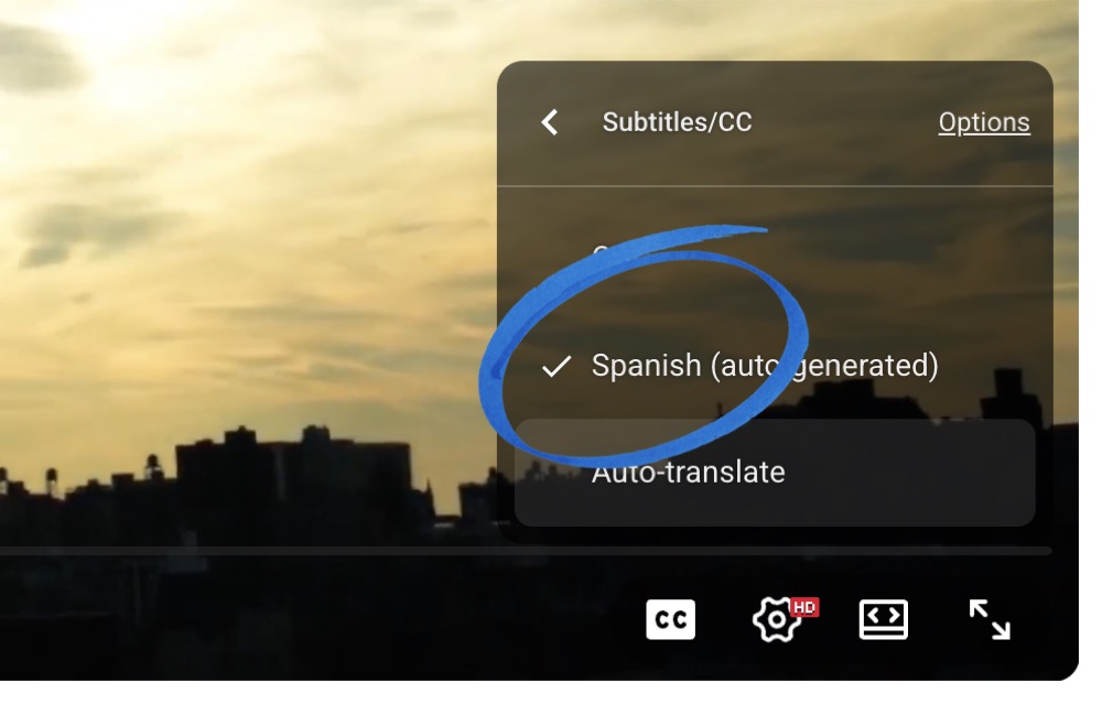 Select Spanish